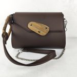 Eslo Luna Chocolate Women's Leather Side Bag