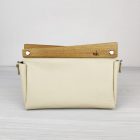 ESLO Pure Krém női bőr pipere alkalmi táska