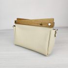 ESLO Pure Krém női bőr pipere alkalmi táska