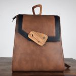 Eslo hazai, egyedi tervezésű, kézzel készített designer bőr női hátitáska, hátizsák, notebook táska, táska