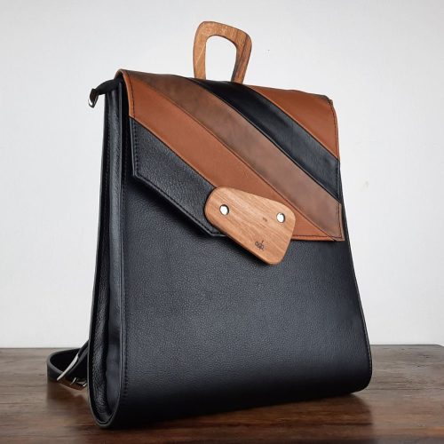 Eslo Columbia hazai designer női mochila bőr hátitáska, hátizsák, prémium minőség, kézzel készített egyedi dizájn.