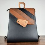 Eslo Columbia hazai designer női mochila bőr hátitáska, hátizsák, prémium minőség, kézzel készített egyedi dizájn.