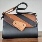 Eslo Columbia hazai designer női  oscuro bőr oldaltáska, prémium minőség, kézzel készített egyedi dizájn.
