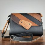 Eslo Columbia hazai designer női  oscuro bőr oldaltáska, prémium minőség, kézzel készített egyedi dizájn.