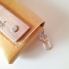 ESLO Sárga bőr szemüvegtok LIMITED 