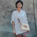 Eslo Luna Cream Women's Leather Side Bag