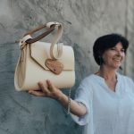 Eslo Luna Cream Women's Leather Side Bag