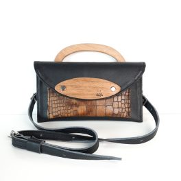   Eslo Mio Variable Brown Mix Women's Leather Mini Bag LIMITED