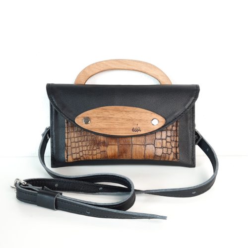 Eslo Mio Variable Brown Mix Women's Leather Mini Bag LIMITED