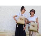 Luna Gyöngyház női bőr hátitáska LIMITED