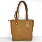 ESLO Luna Karamell női bőr válltáska