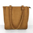 ESLO Luna Karamell női bőr válltáska