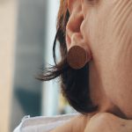 Eslo fülbevaló szett fekete