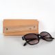 ESLO Camel Leather Eyewear Case