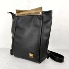 Eslo Pure Fekete Női Bőr Hátitáska