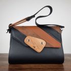 Eslo Columbia hazai designer női  colorado bőr oldaltáska, prémium minőség, kézzel készített egyedi dizájn.