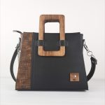 ESLO Pix 4in1 Black Mix Women's Leather Bag LIMITED