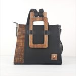 ESLO Pix 4in1 Black Mix Women's Leather Bag LIMITED