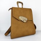 Eslo Luna Karamell női bőr hátitáska LIMITED 