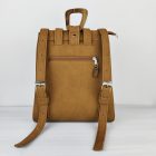 Eslo Luna Karamell női bőr hátitáska LIMITED 