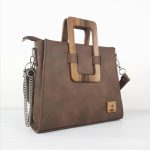 Eslo Pix 4in1 Batik Brown Women's Leather Handbag