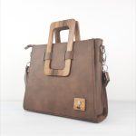 Eslo Pix 4in1 Batik Brown Women's Leather Handbag