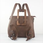 Eslo Pix 4in1 Batik Brown Women's Leather Handbag