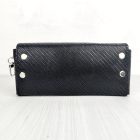 ESLO hasított fekete bőr szemüvegtok LIMITED